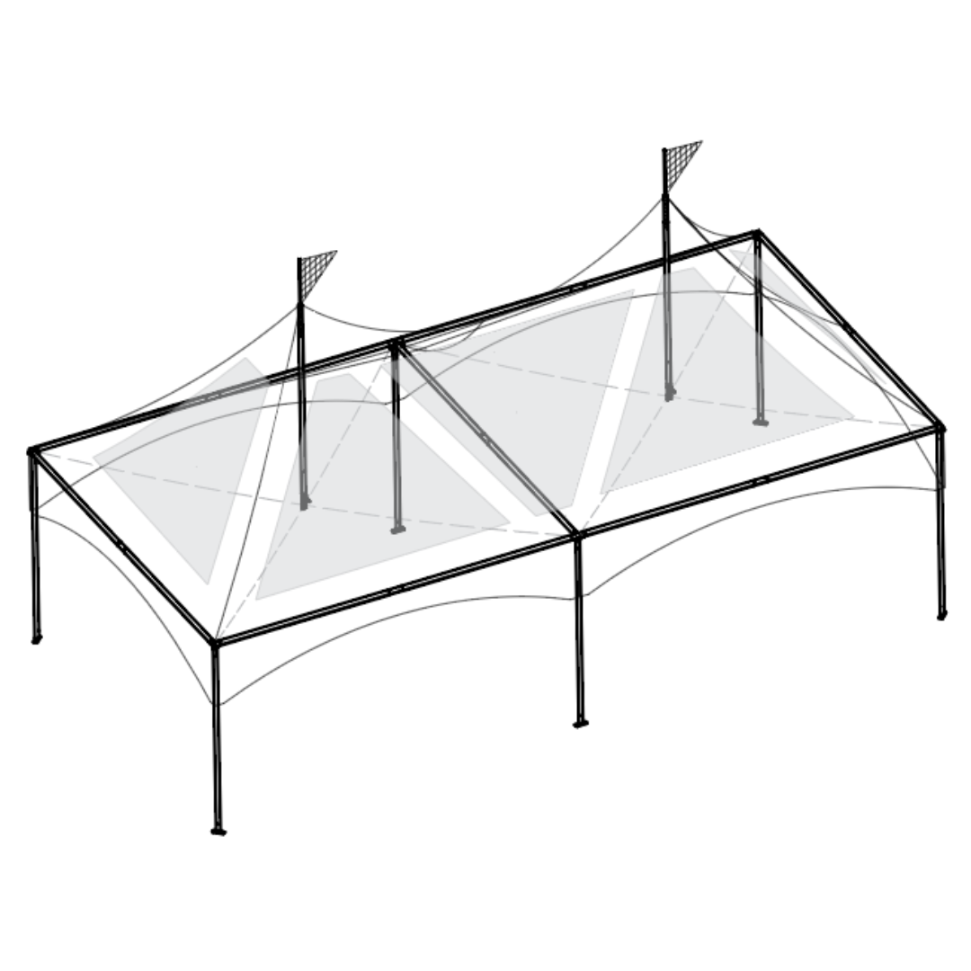 Marquee Tent, 20' x 30' Clear