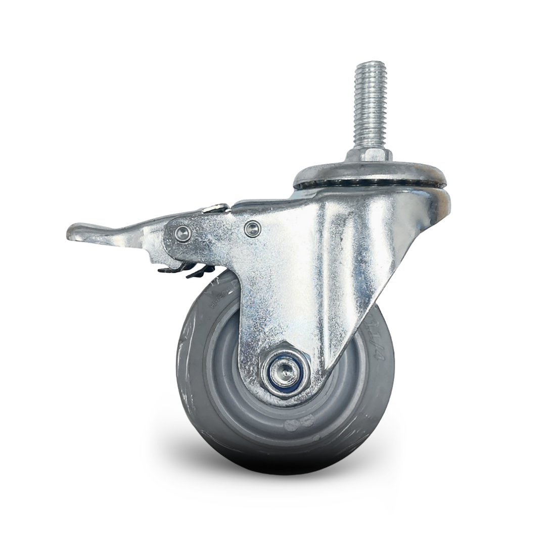 Caster Wheel C/W Brake, LED Folding Bar