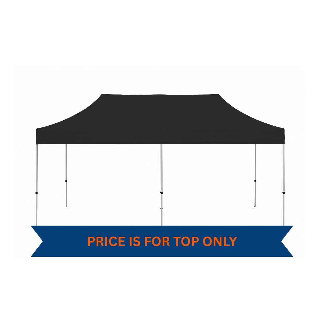 Pop up Top, 10' x 20' Black Hd