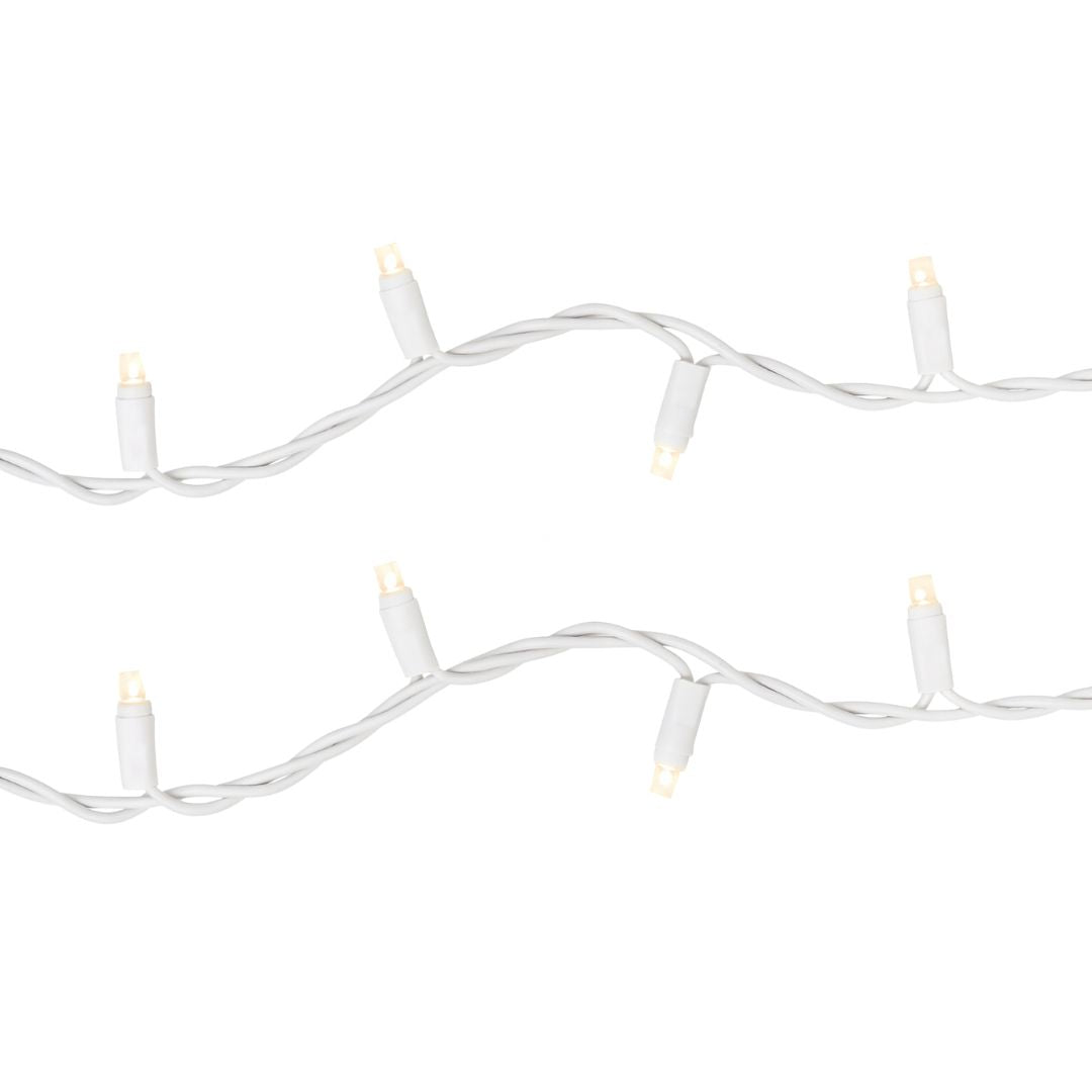 Light, Mini White 25' Long with 50 Bulbs LED