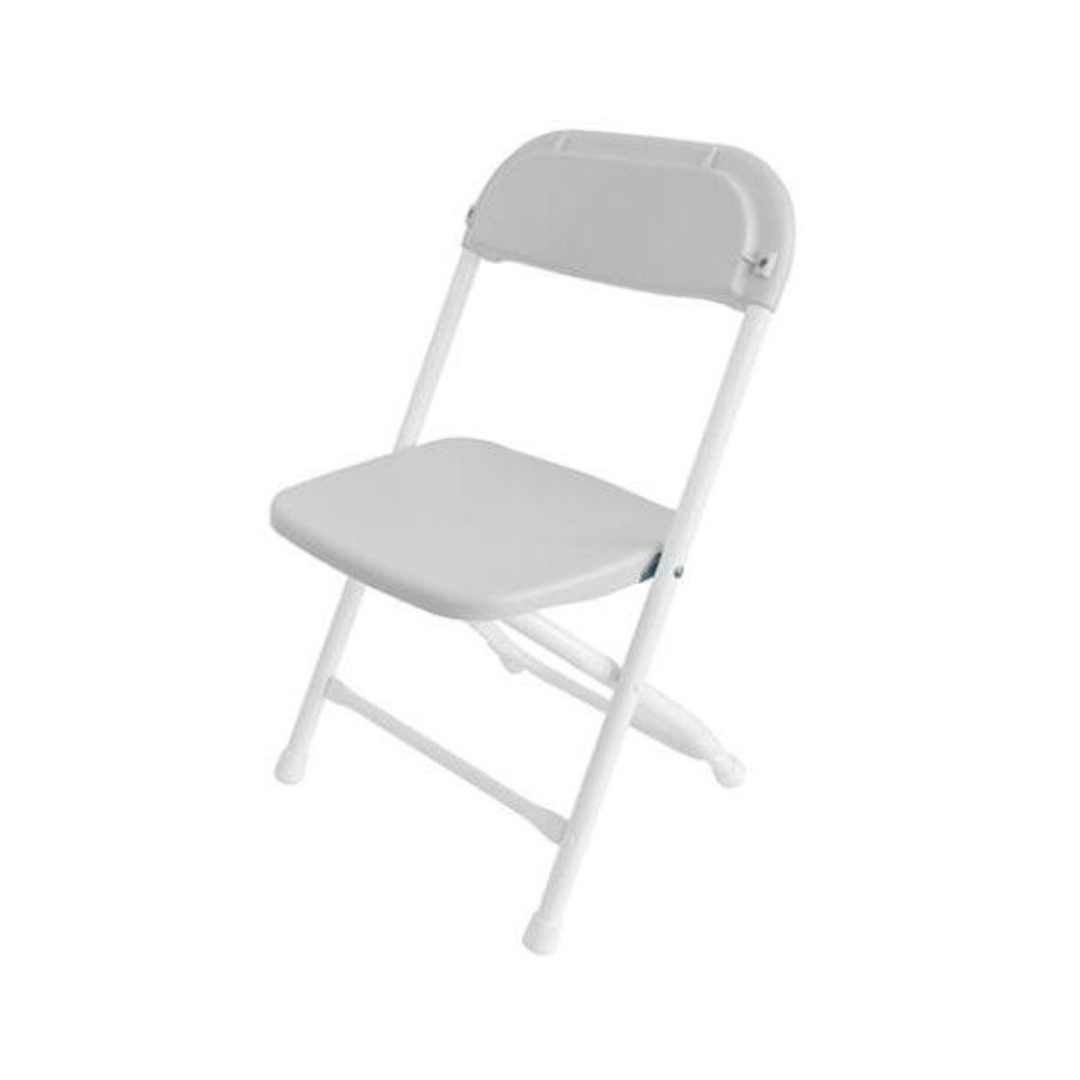 Chair, Children's Folding Bright White Pro Series