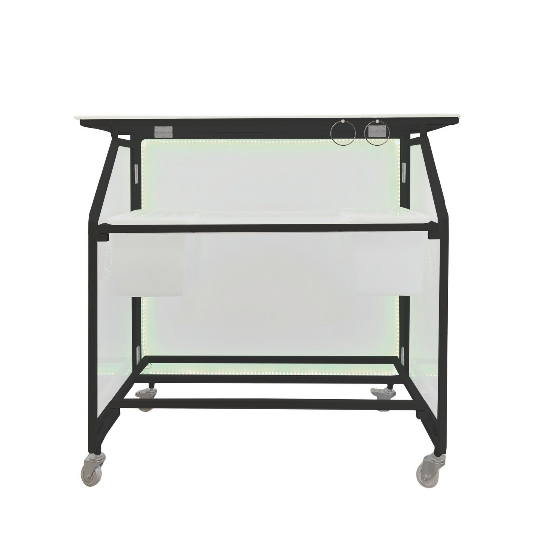 LED Folding Bar with Black Frame