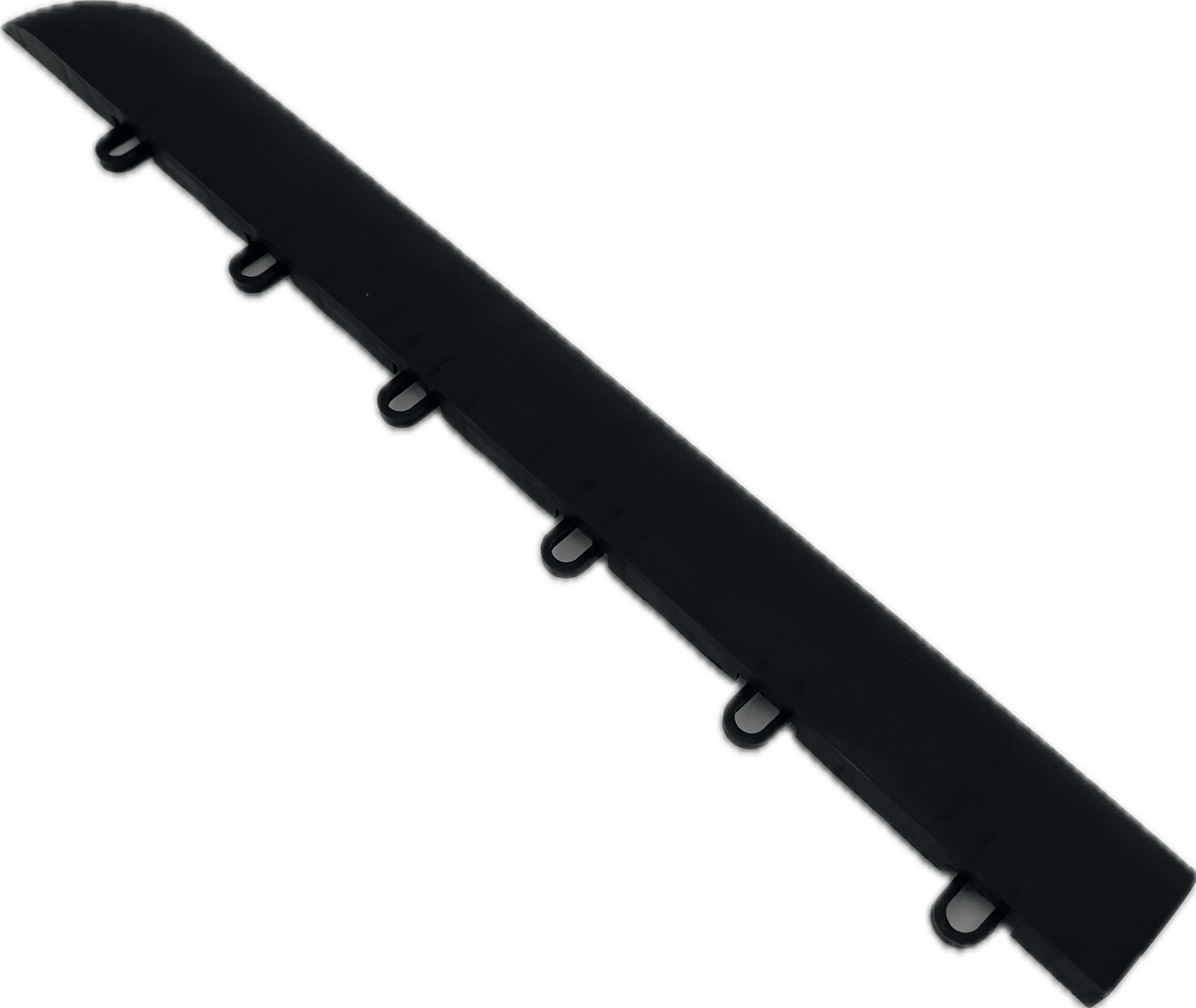 Edge, Corner Female Black 2" x 18" (New) - Special Event Sales