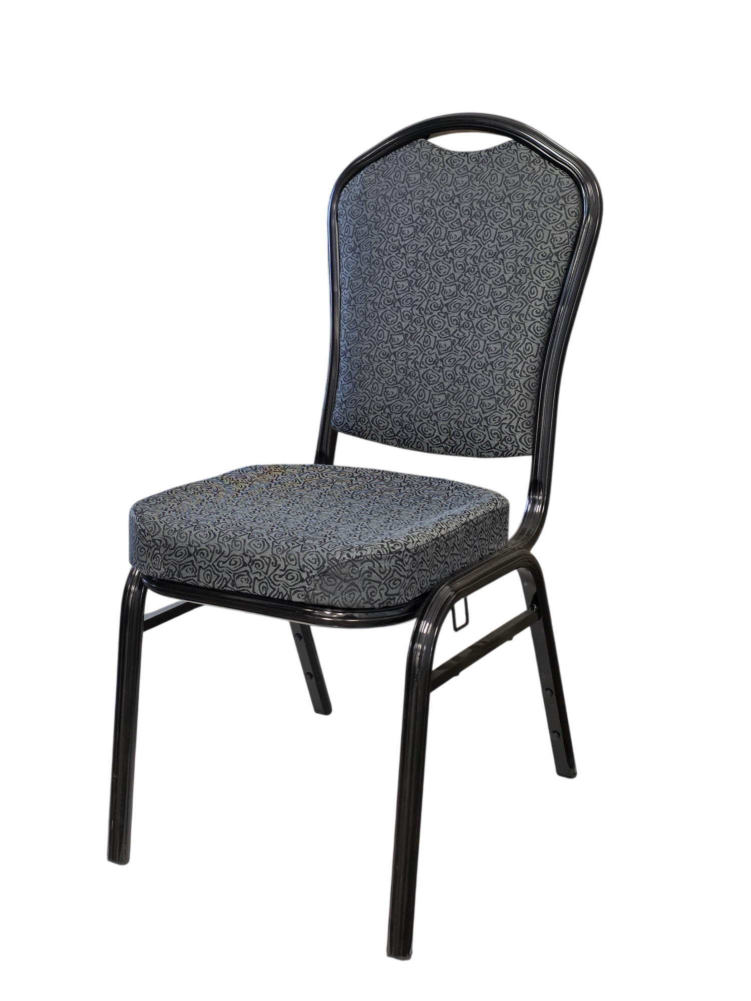 Chair, Banquet Tyrone Black Obsidian Black