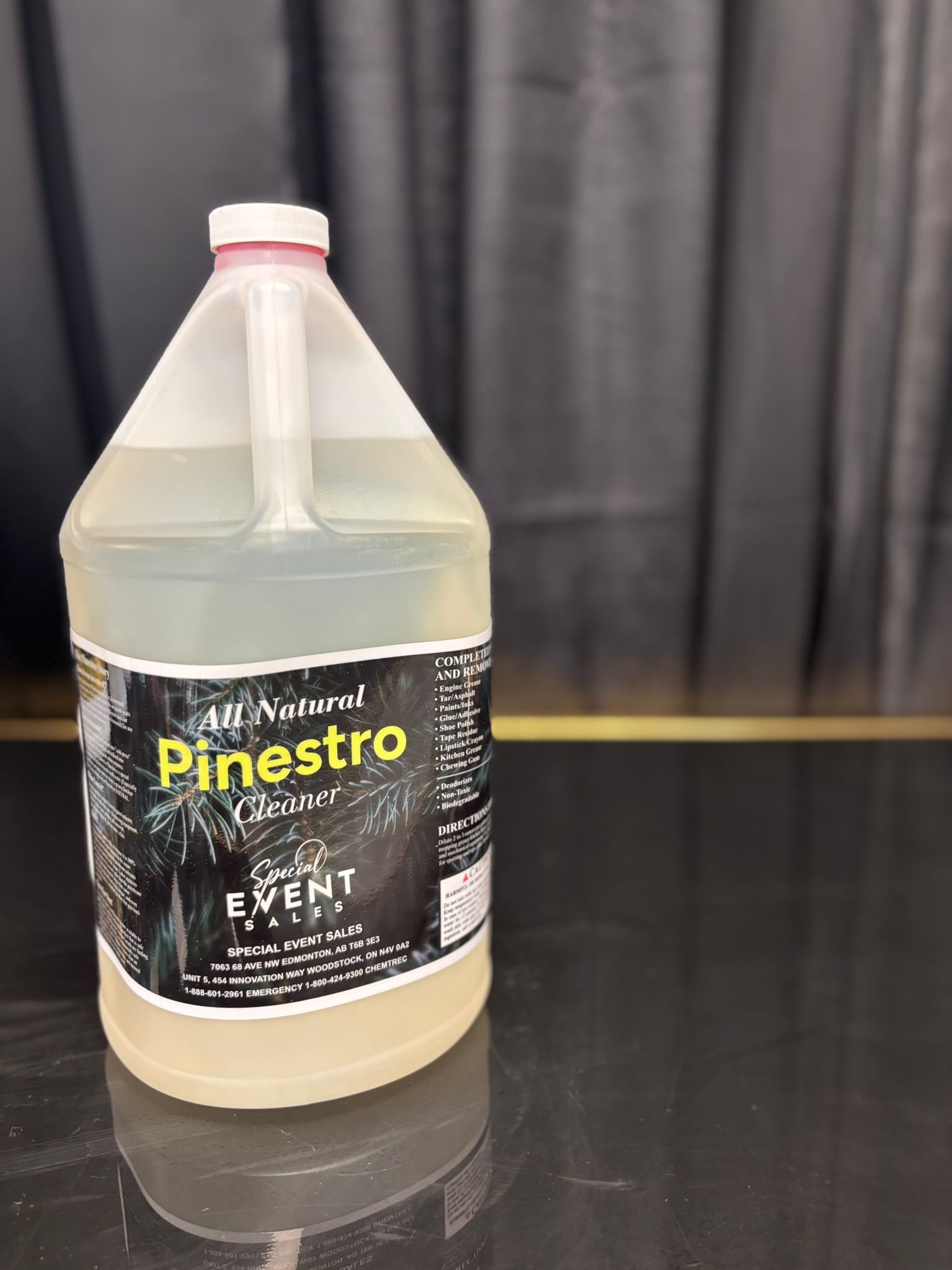 Pinestro Natural Solvent Cleaner 1 Gallon Tent Accessory