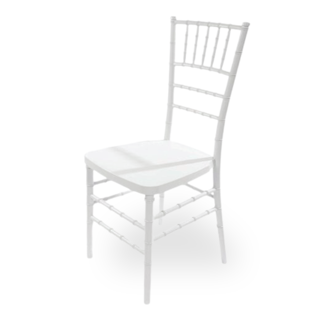 White resin event chair wholesale for sale