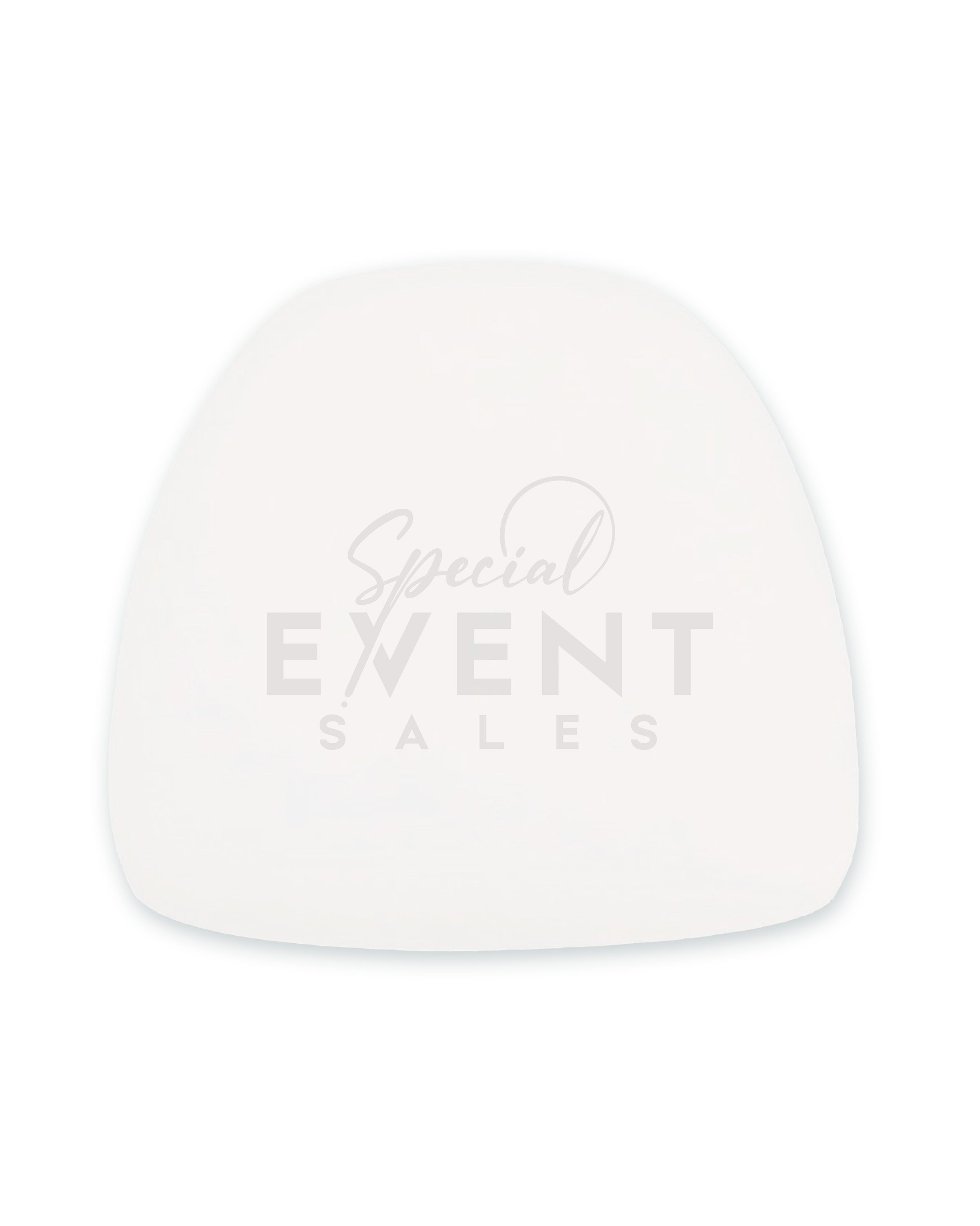 White Chiavari Chair Bonnet.