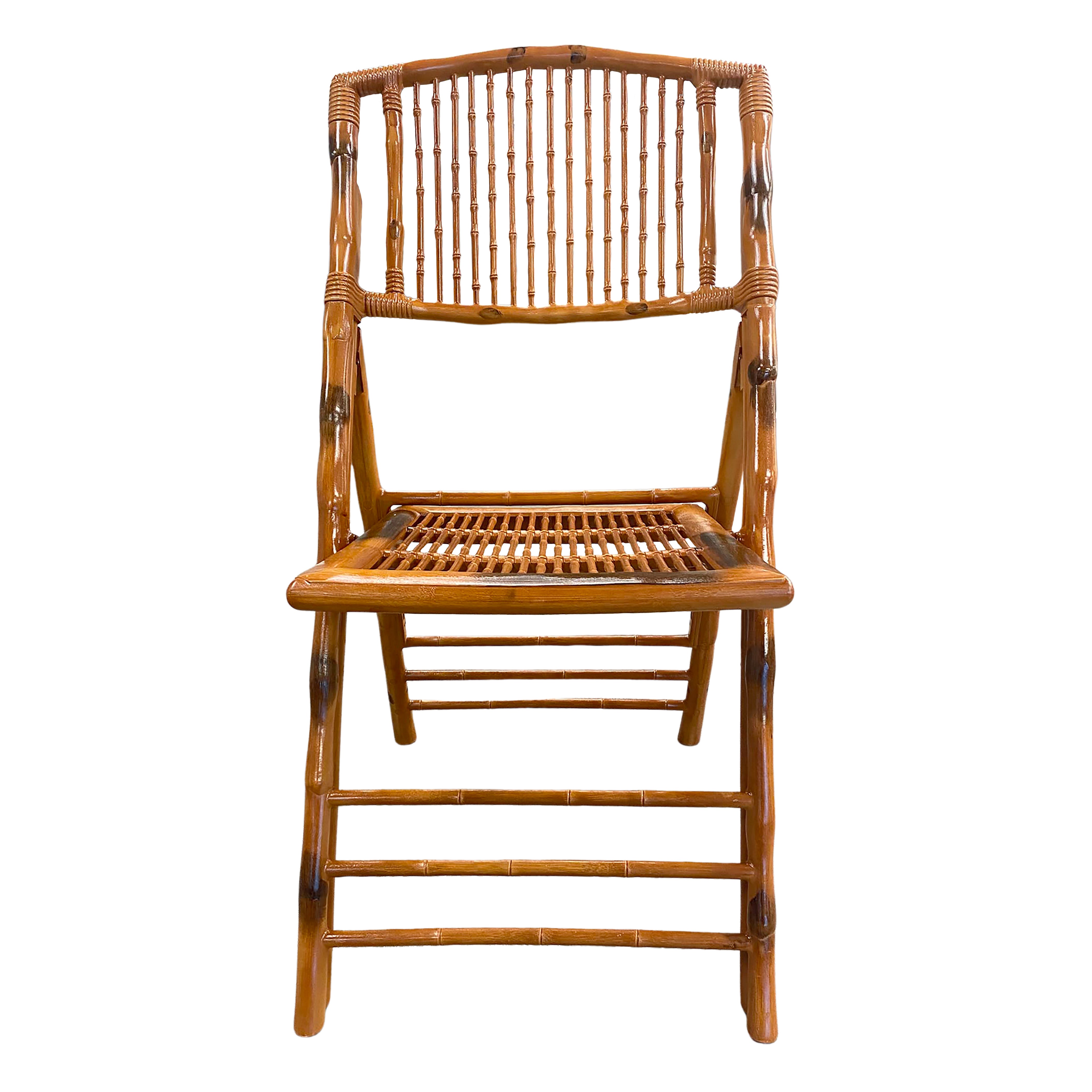 Chair, Bamboo Resin Folding