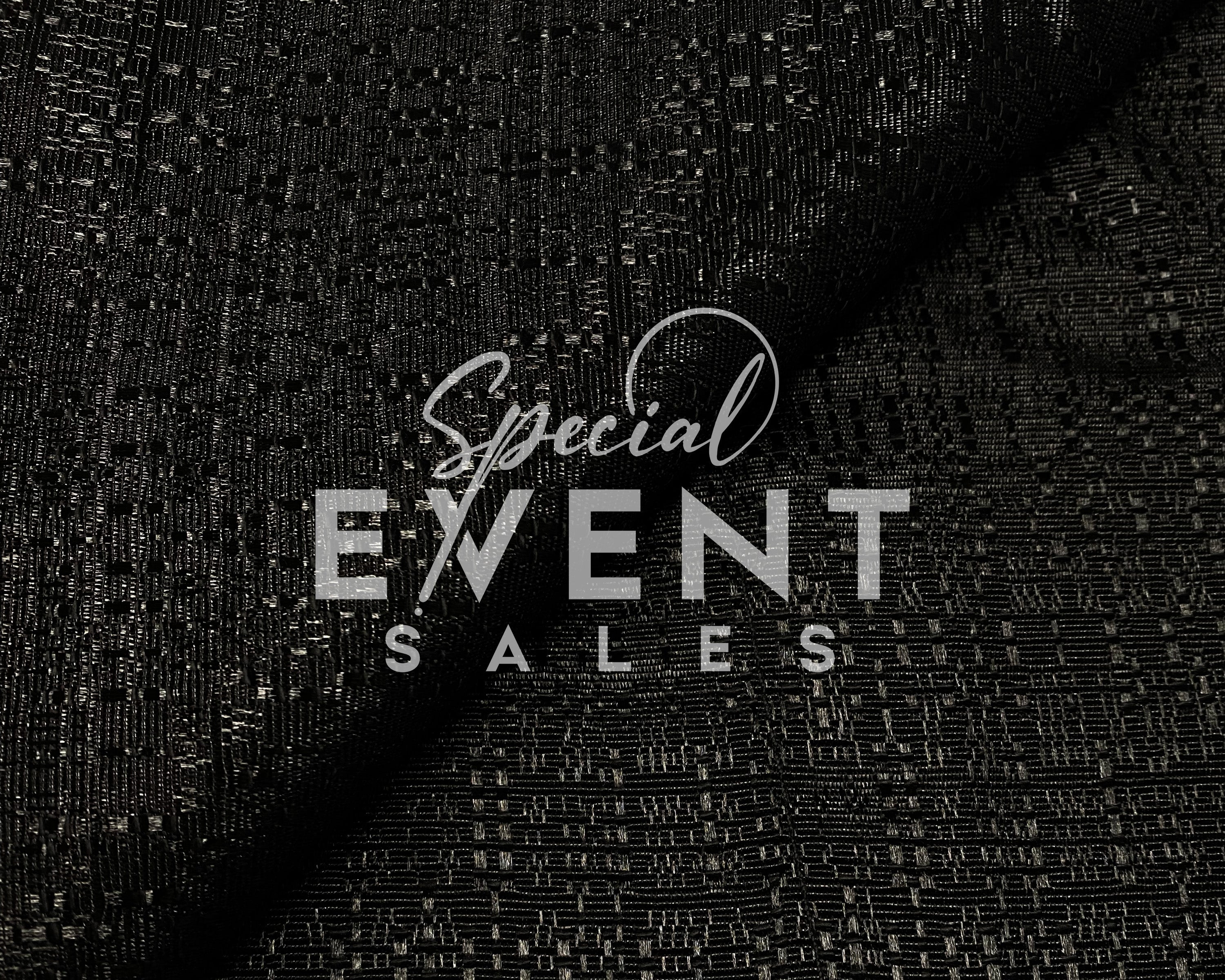 Drape, 10' Banjo Black