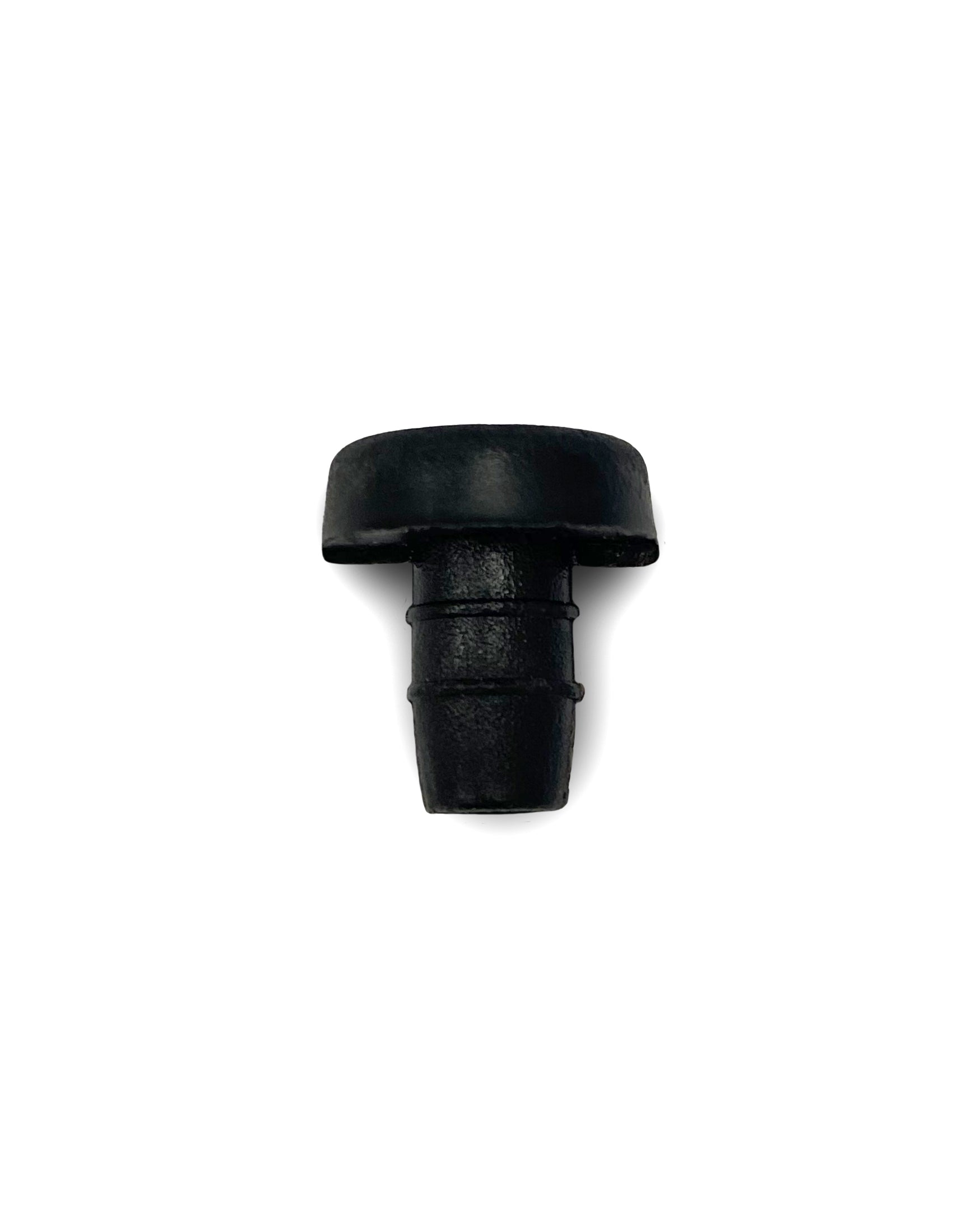 black banquet chair stack button