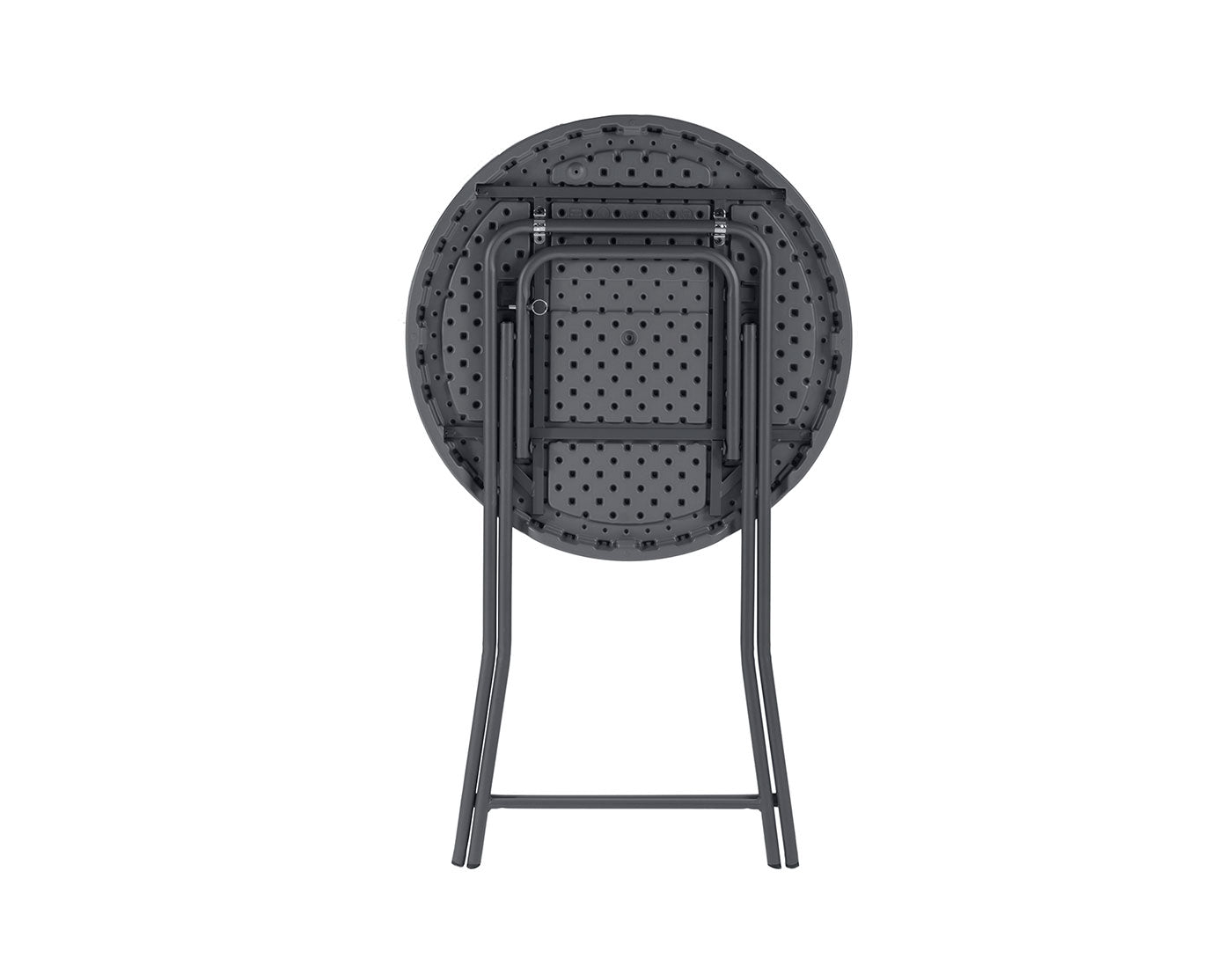 Zown Folding Table, Cocktail80 (32"R x 43"H) New Classic