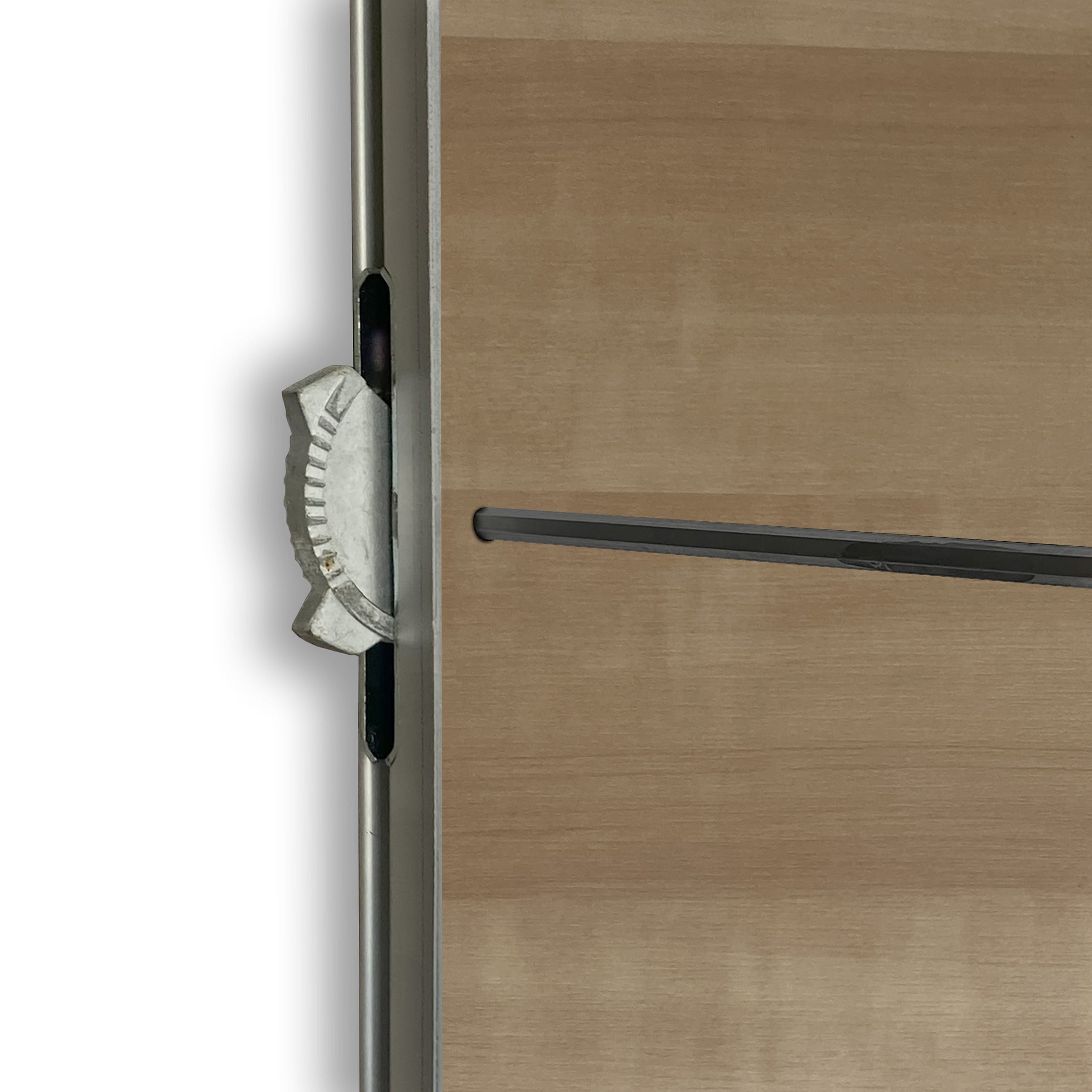 Closeup of how we install the DancePro panels on our event dance floors.