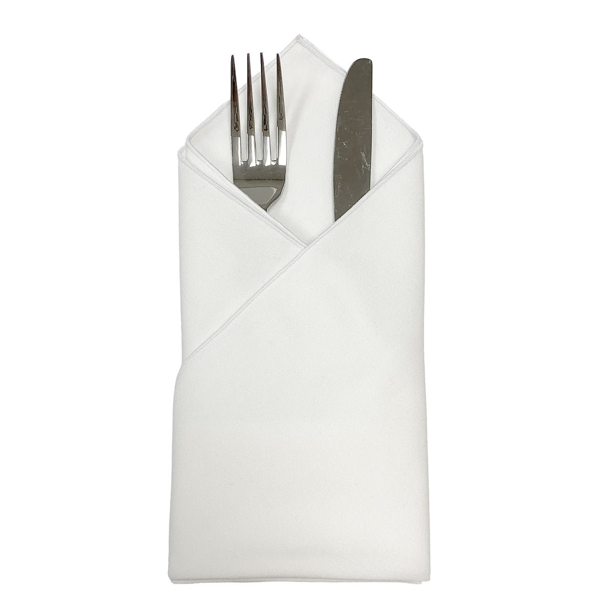 Napkin White 20" x 20" Signature