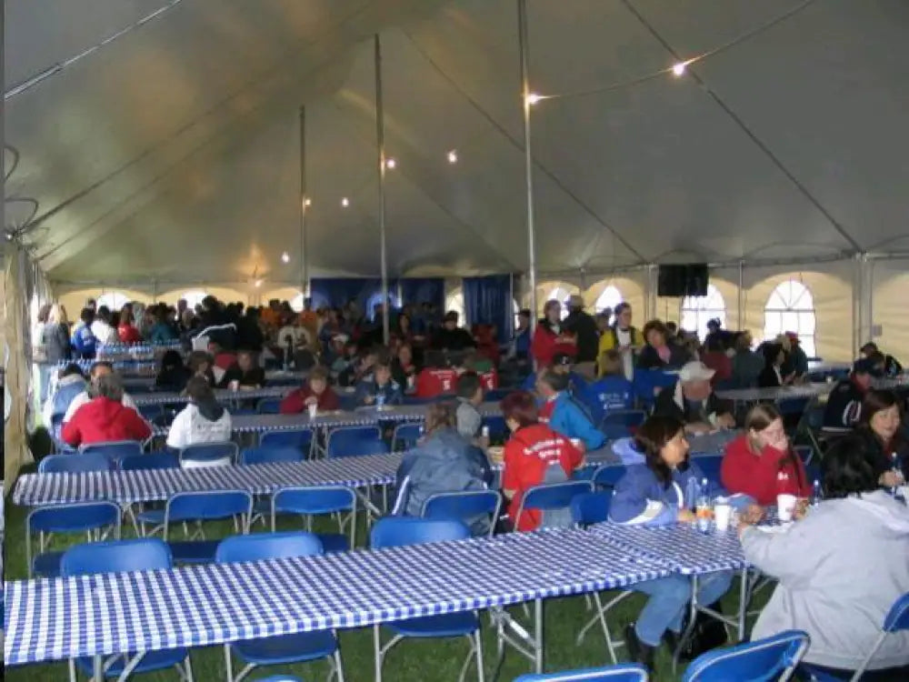 Pole Tent 40' x 200' White - Special Event Sales