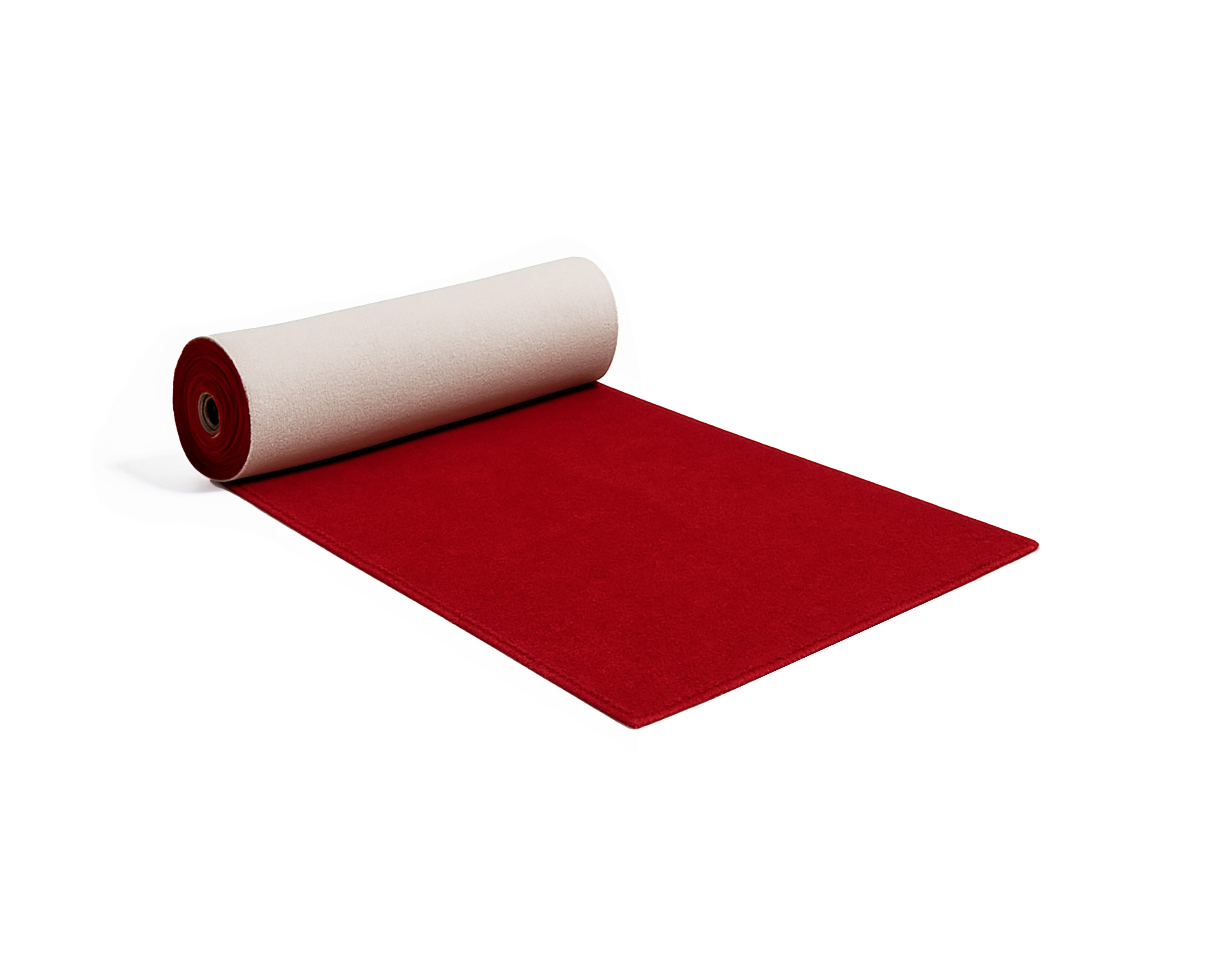 Carpet, Red 4' x 10' Plush