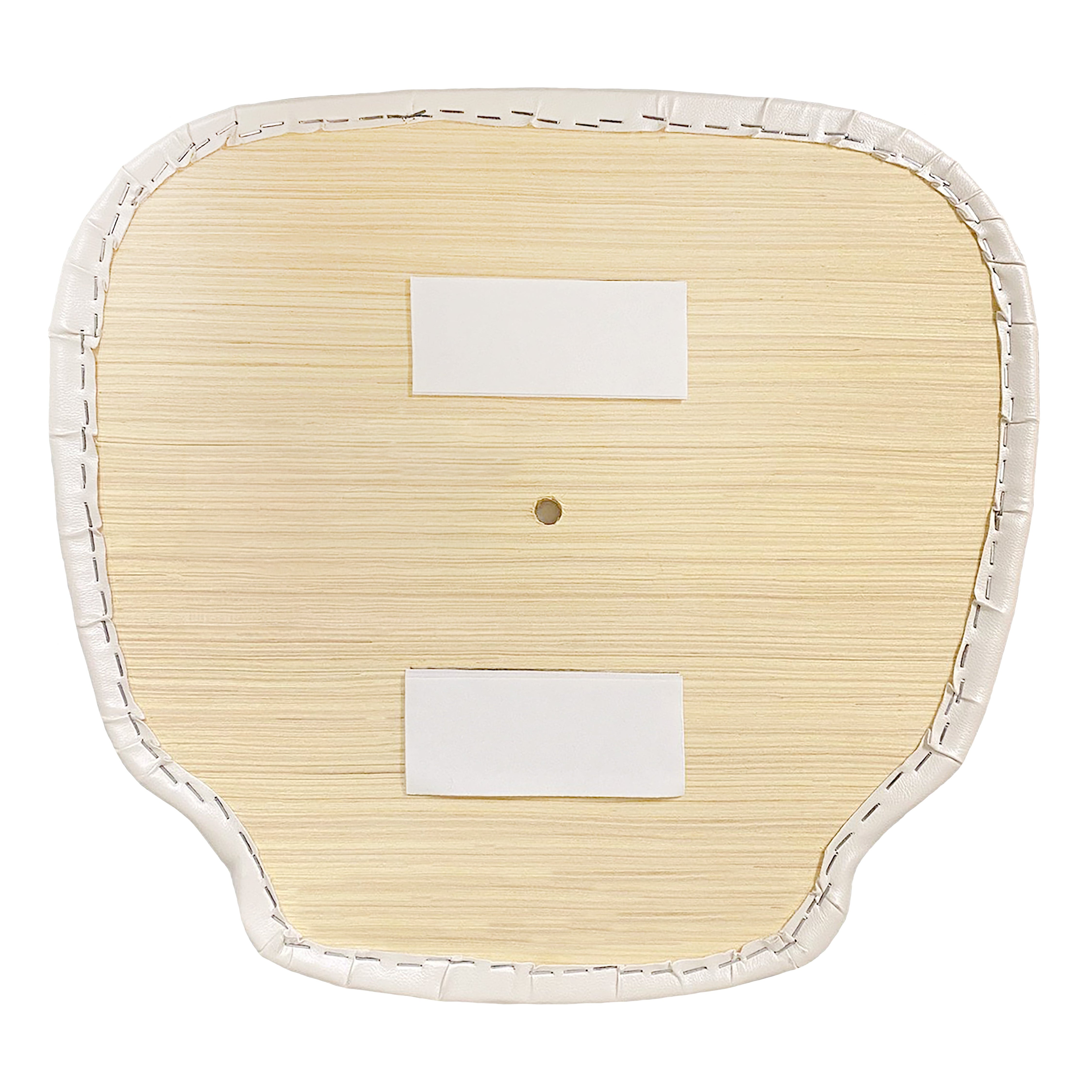 Ivory Bentwood Chair Pad Vinyl