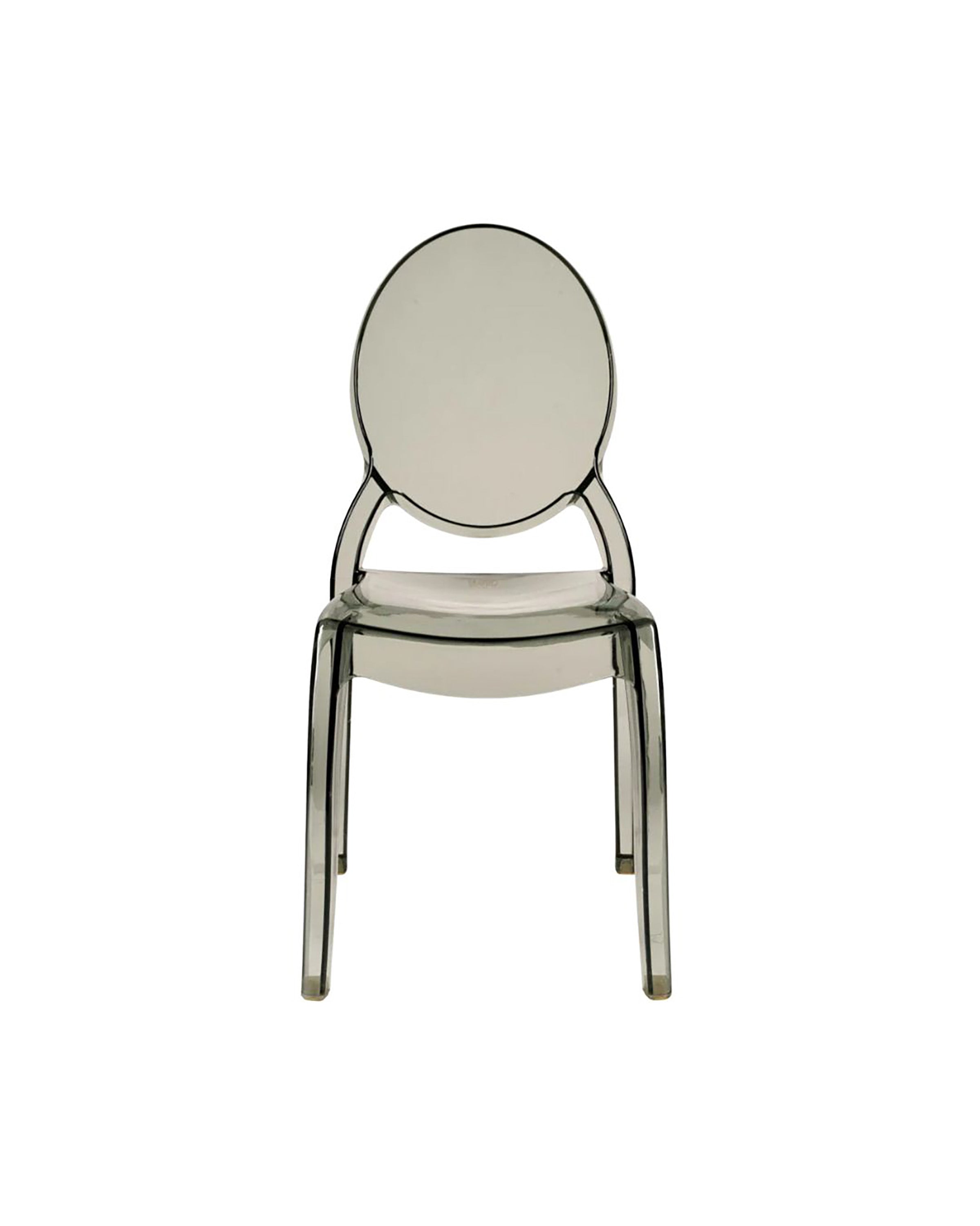 Sofia Smoked Wide Seat Ghost Chair