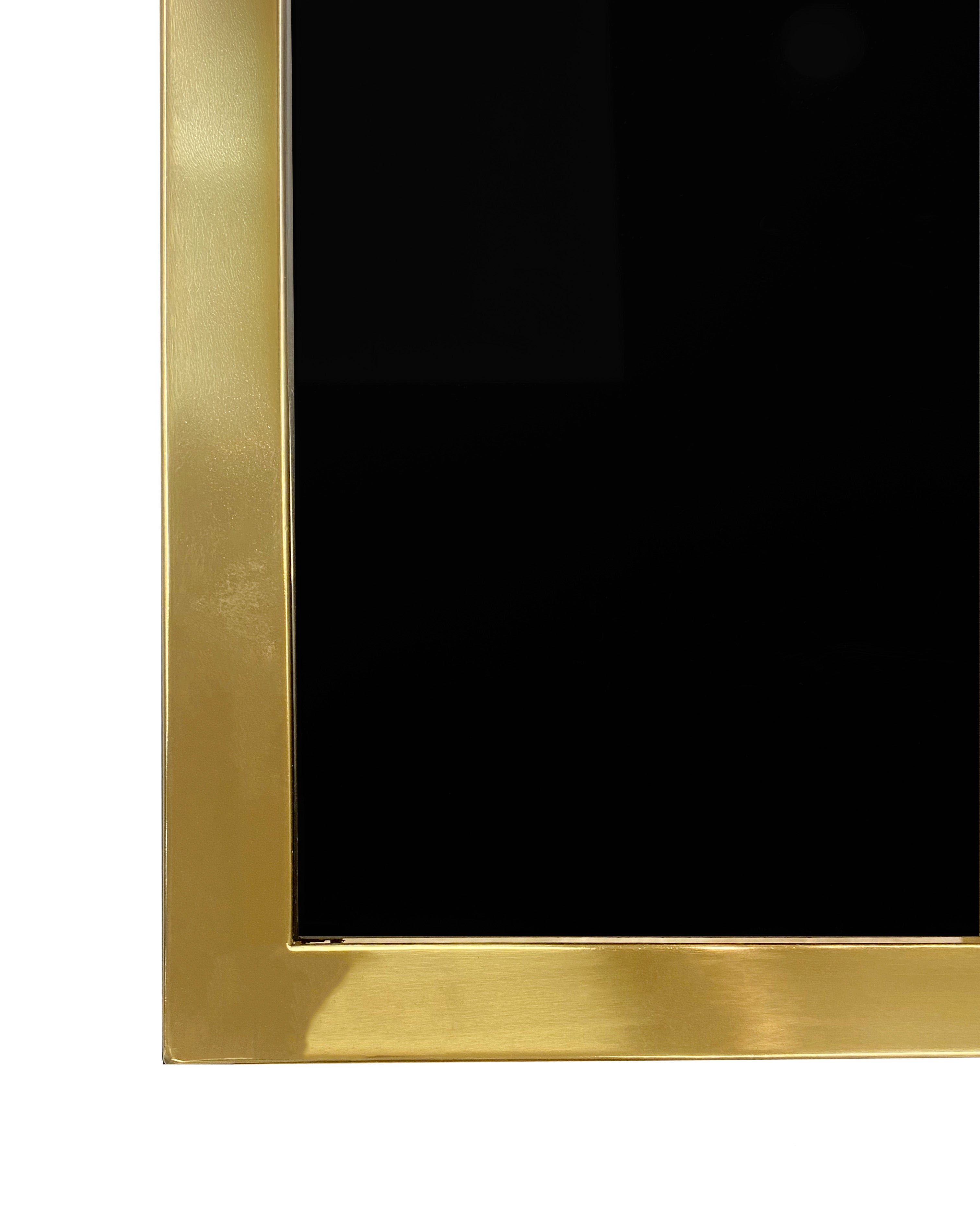 Fenix Communal Gold Rectangular Table