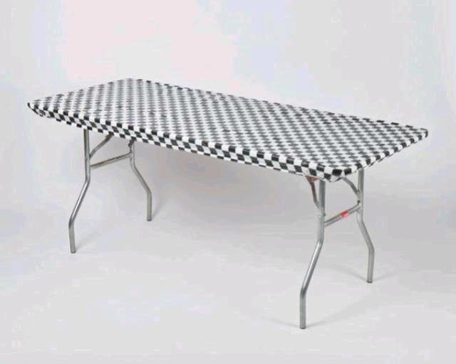 Kwikcover, 30" X 72" Black Checkered - Special Event Sales