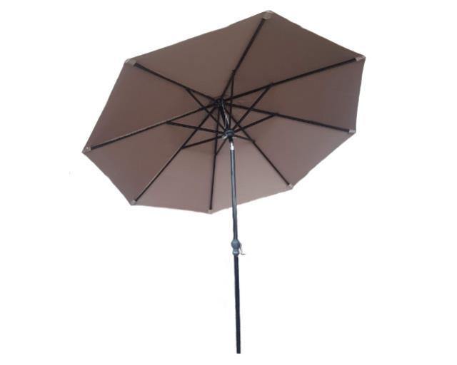 2.7m Patio Umbrella Khaki - Special Event Sales