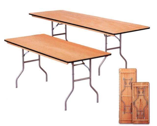 Table, 30" x 60" Birch Plywood - Special Event Sales