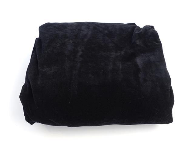 Drape, 8' Velour Black 400 Gsm - Special Event Sales