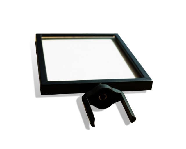 Signholder For Tape Top Stanchion Black - Special Event Sales