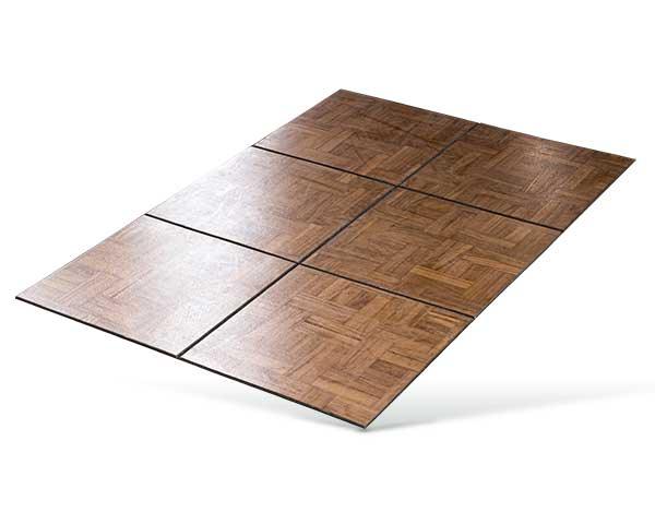 Tile, Teak Dancefloor Per Square Foot - Special Event Sales