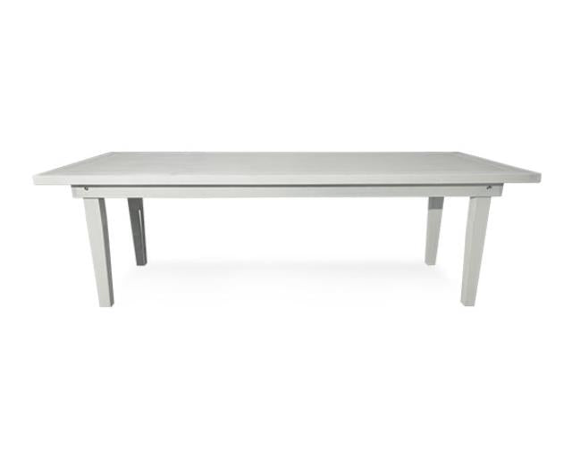 Table, 40" x 96" Farm Style Straight Leg White Washed