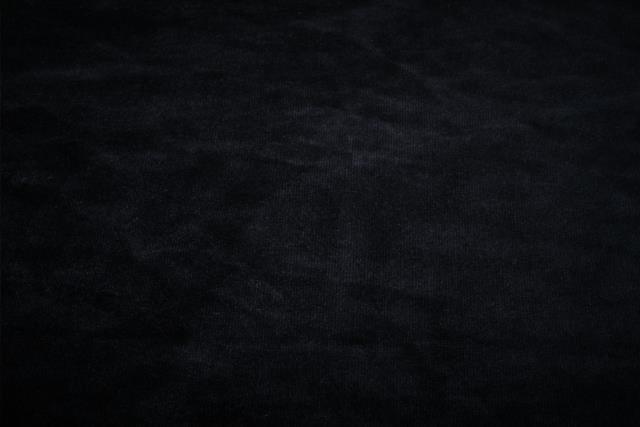 Tablecloth 132" Round Black Velvet - Special Event Sales