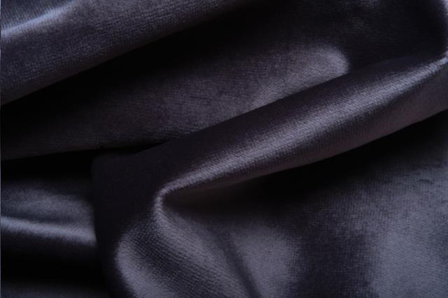 Tablecloth 120" Round Smoke Velvet - Special Event Sales