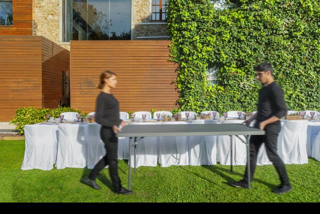 Zown Folding Table, XXL180 (36" x 72") New Classic