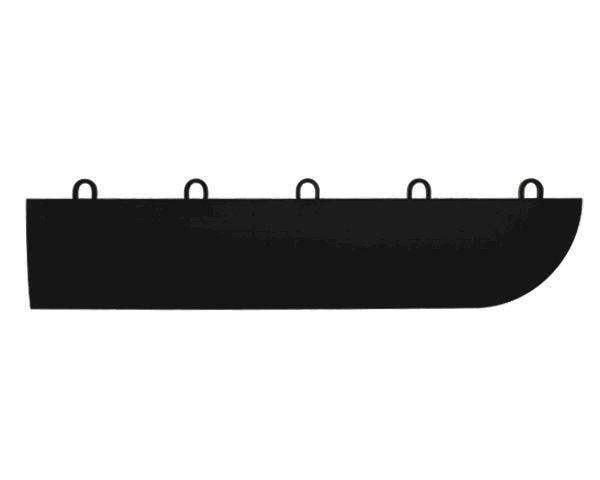 Edge, Corner Female Black 3" x 12" (New) - Special Event Sales