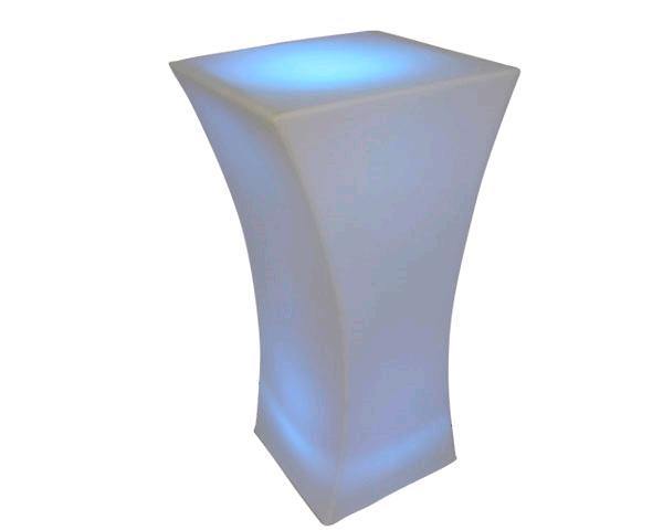 Table, LED Lit Cocktail Square - Special Event Sales