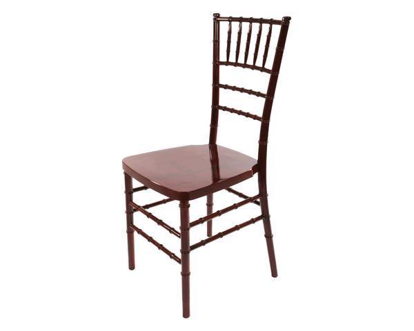 Chair, Chiavari Mahogany Resin - Special Event Sales