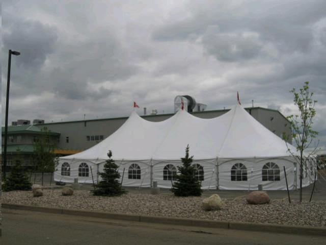 Pole Tent 40' x 80' White - Special Event Sales