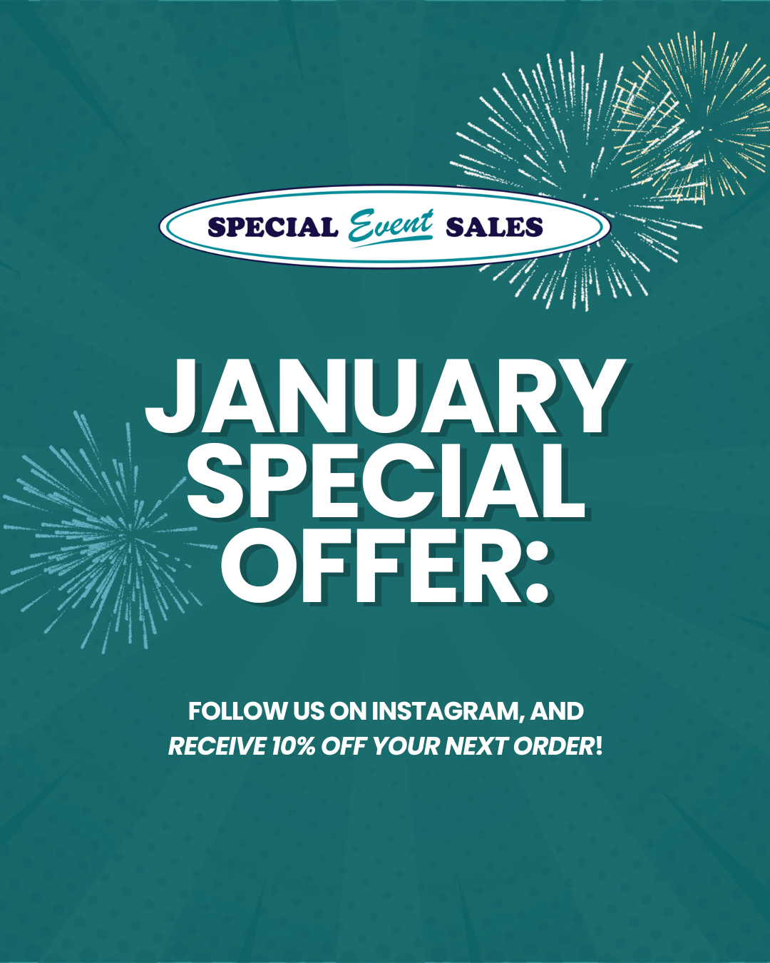 Social Media Special Offer - January