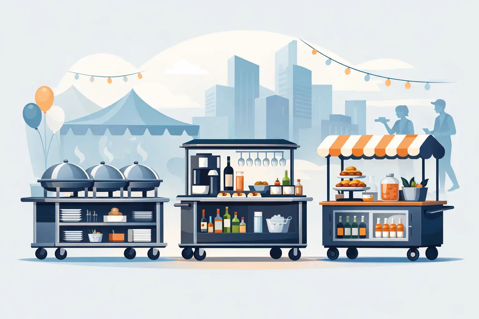 Best Commercial Catering Carts for Event Service