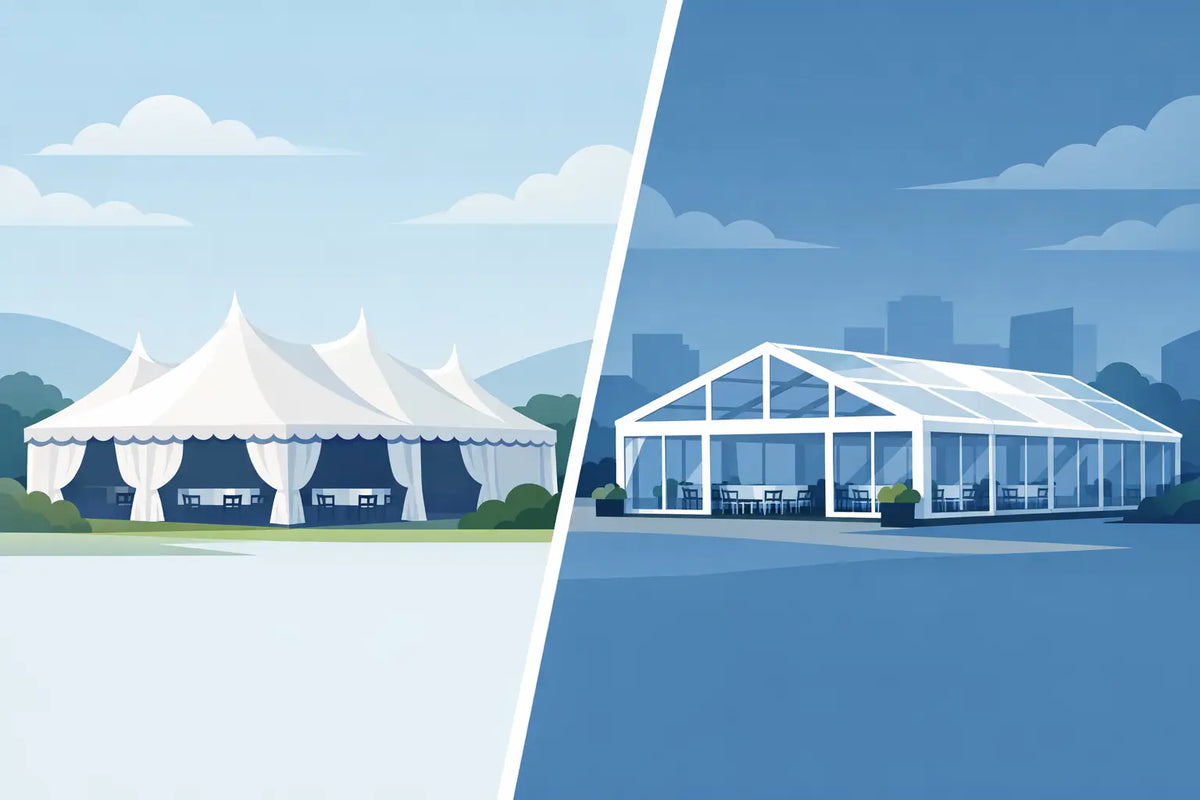 Marquee Tents Versus Clearspan Tents Compared