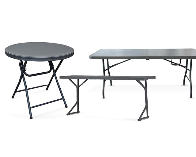 Zown New Classic Plastic Tables