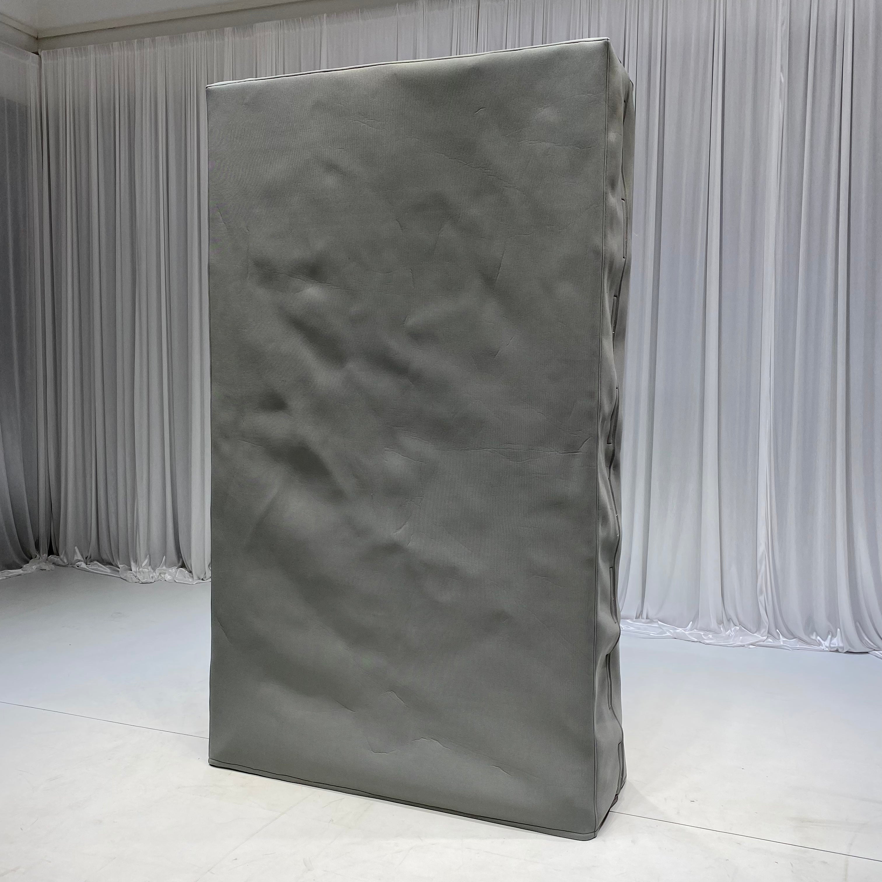 Fenix Rectangle Shelf  Cover Grey 72" H