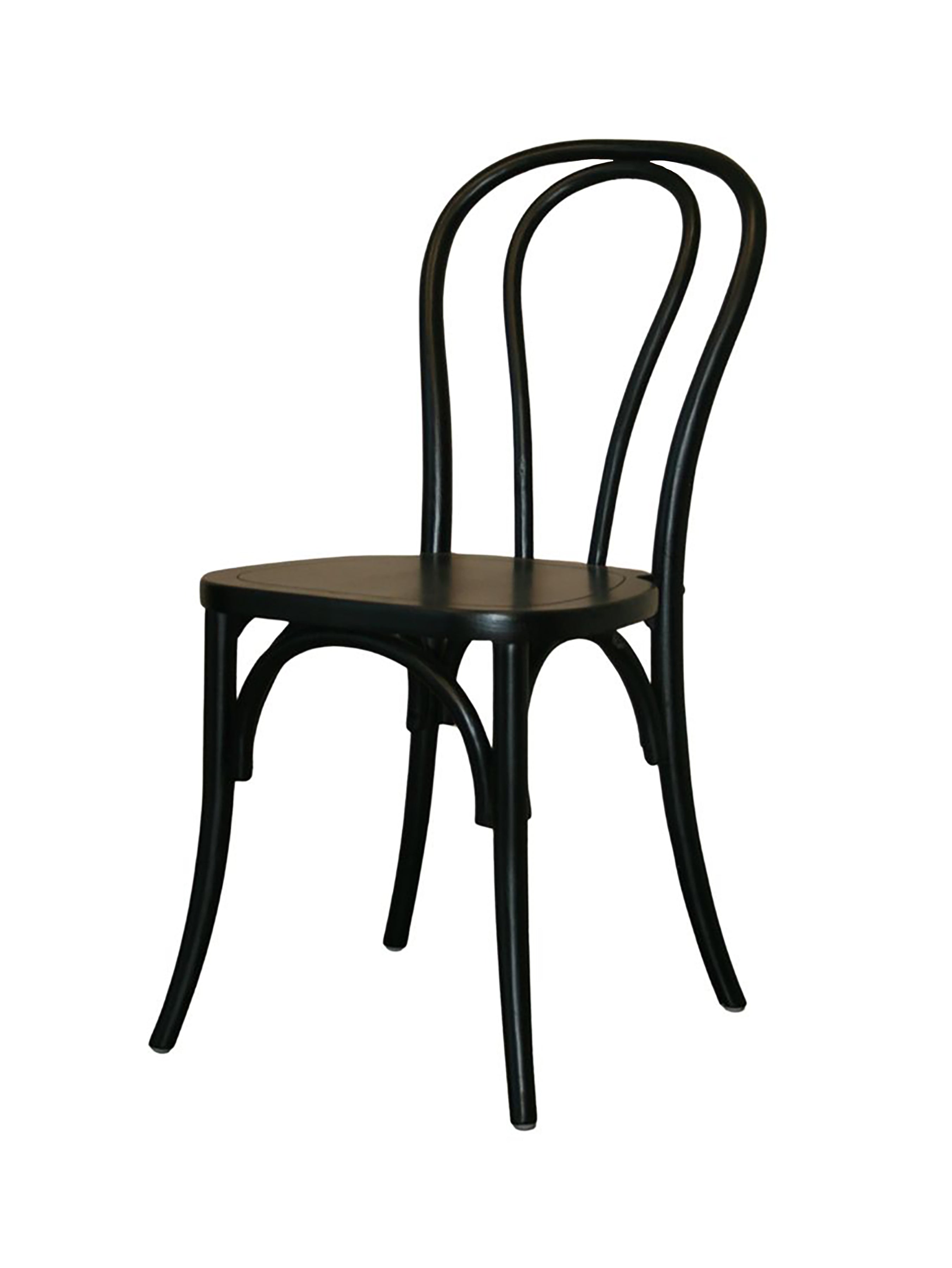 Chair, Bentwood Black Assembled