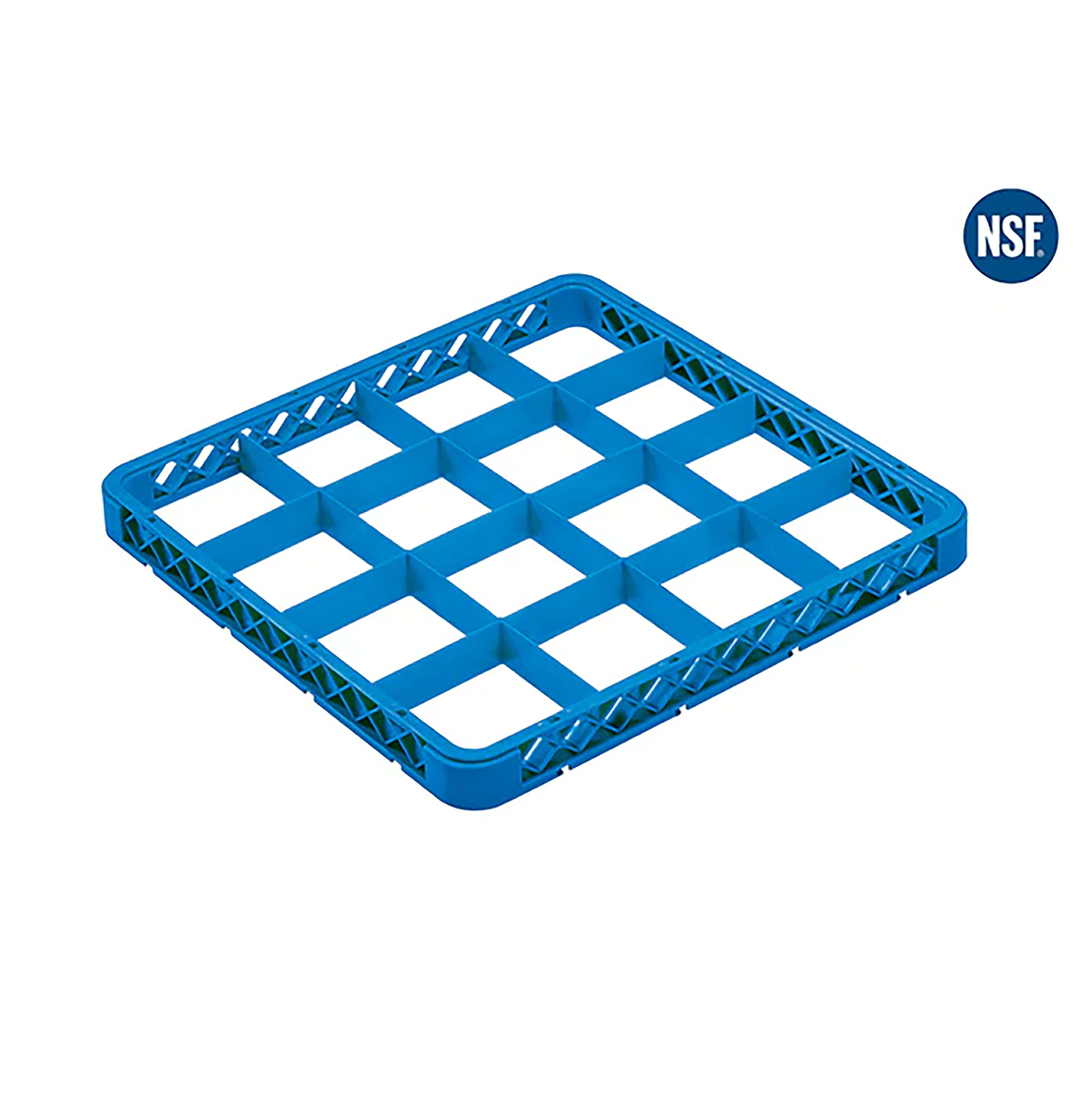 Rack, Base Blue 16 Compartment