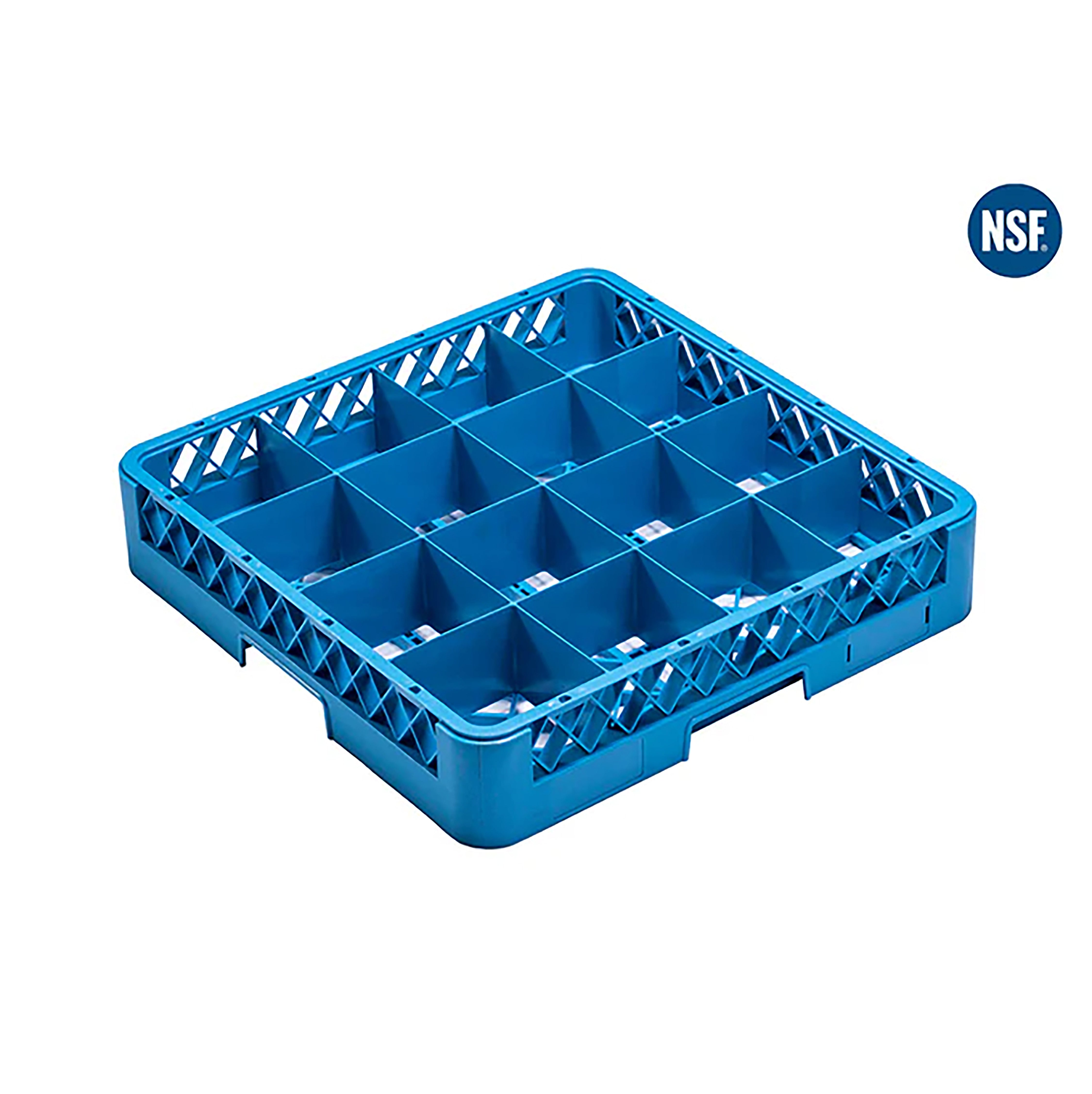Rack, Base Blue 16 Compartment