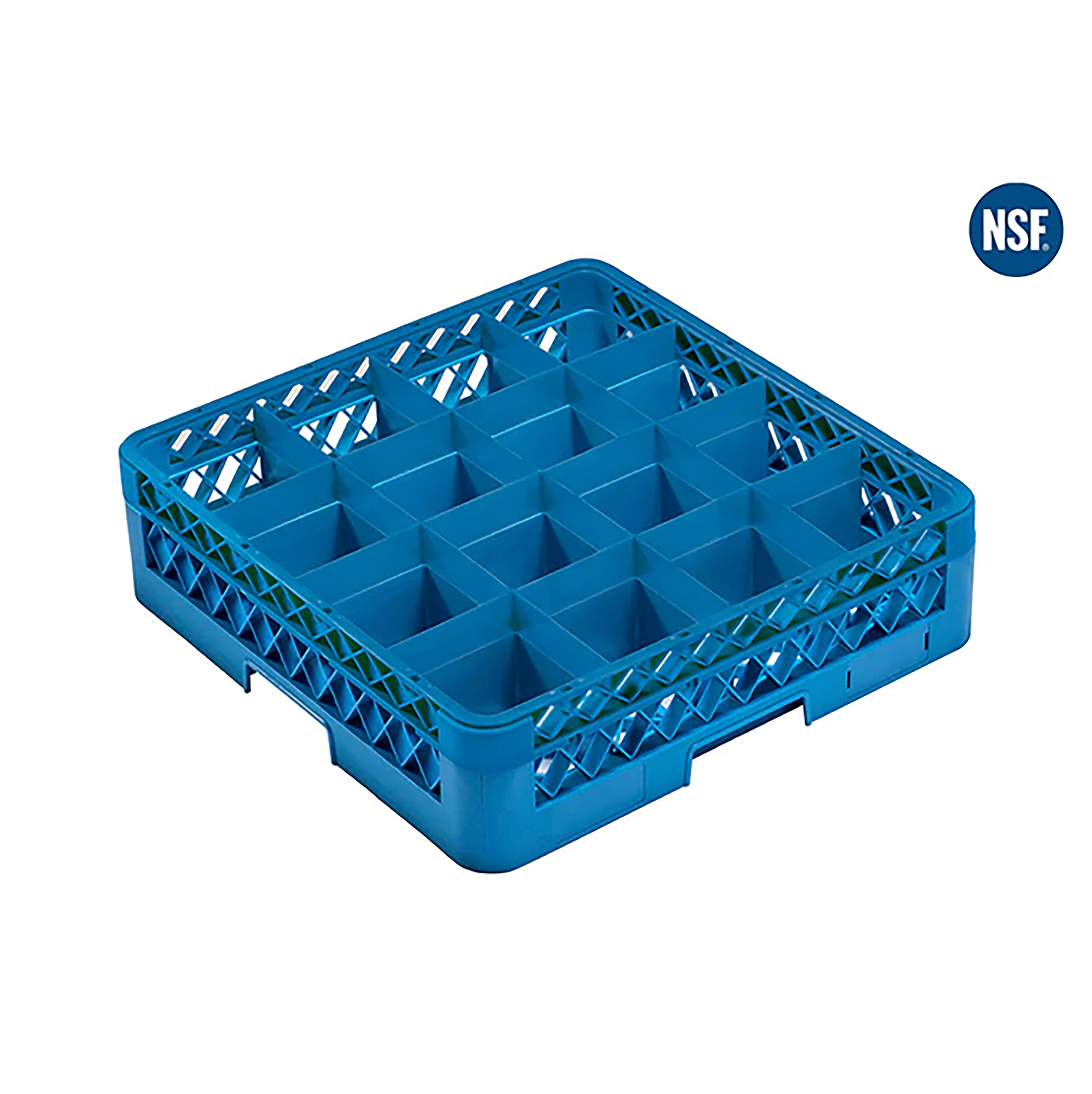 Rack, Base Blue 16 Compartment
