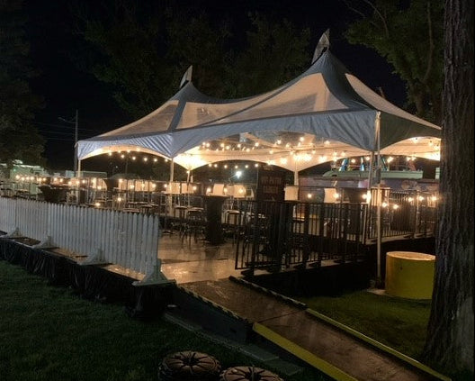 Marquee Tent, 20' x 40' Clear Top