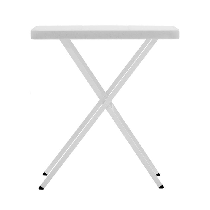 Table, 27" Square White Folding