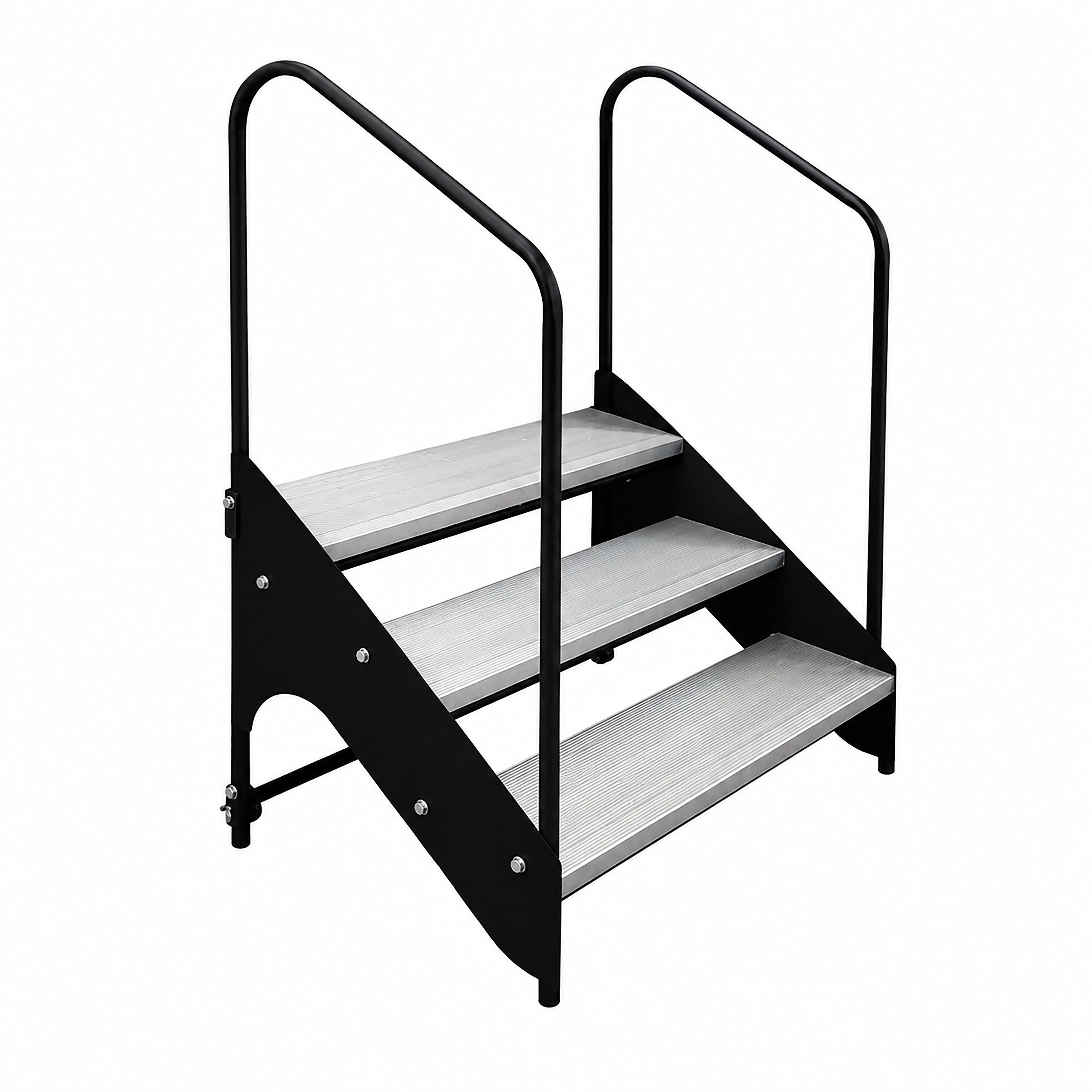 Stage Stairs 24"- 32" 3 Step Fixed