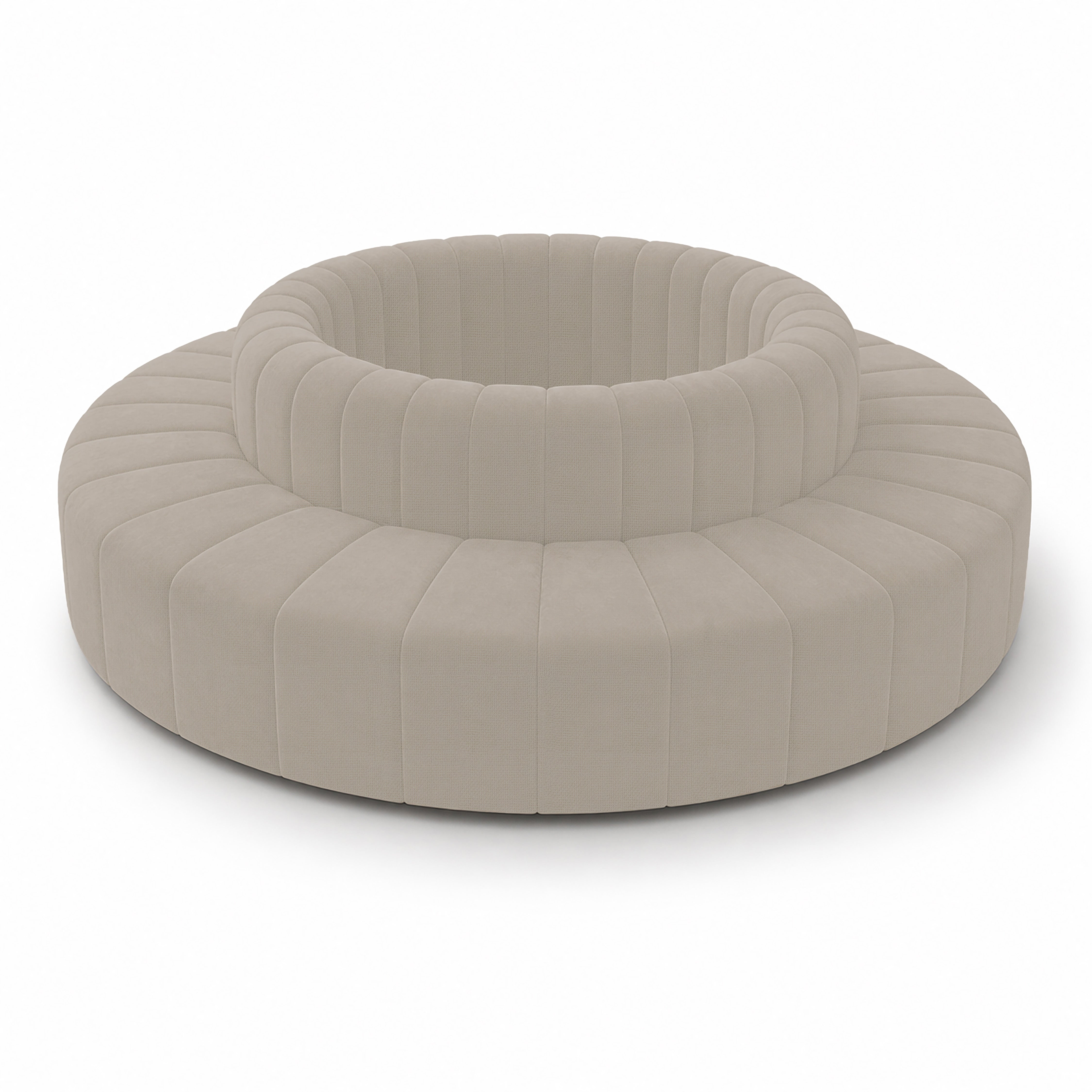 Zetel Outside Corner Sofa Beige