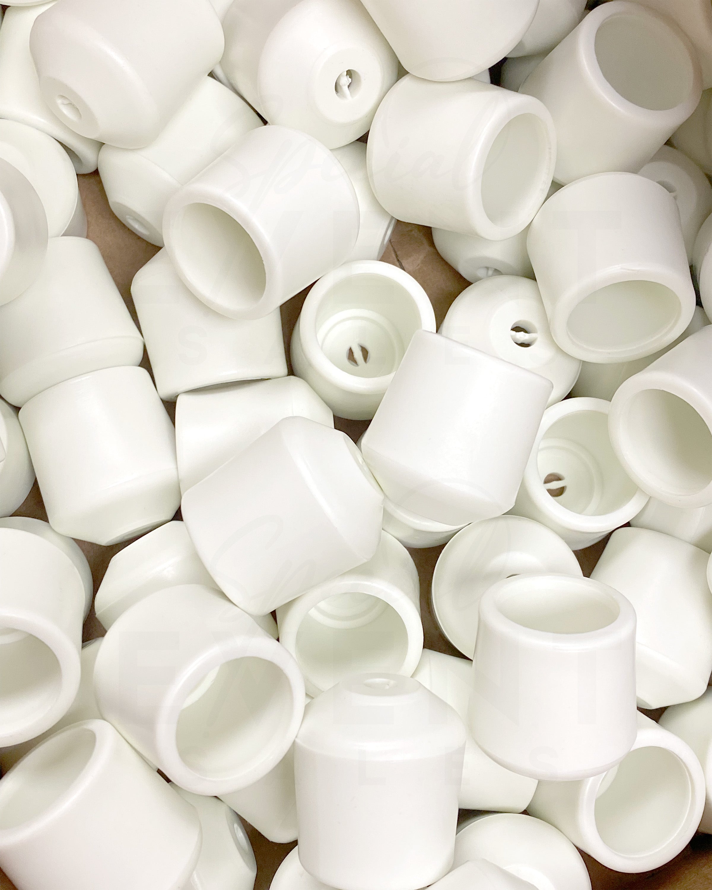 Replacement Feet,  Off White (Box Of 100)